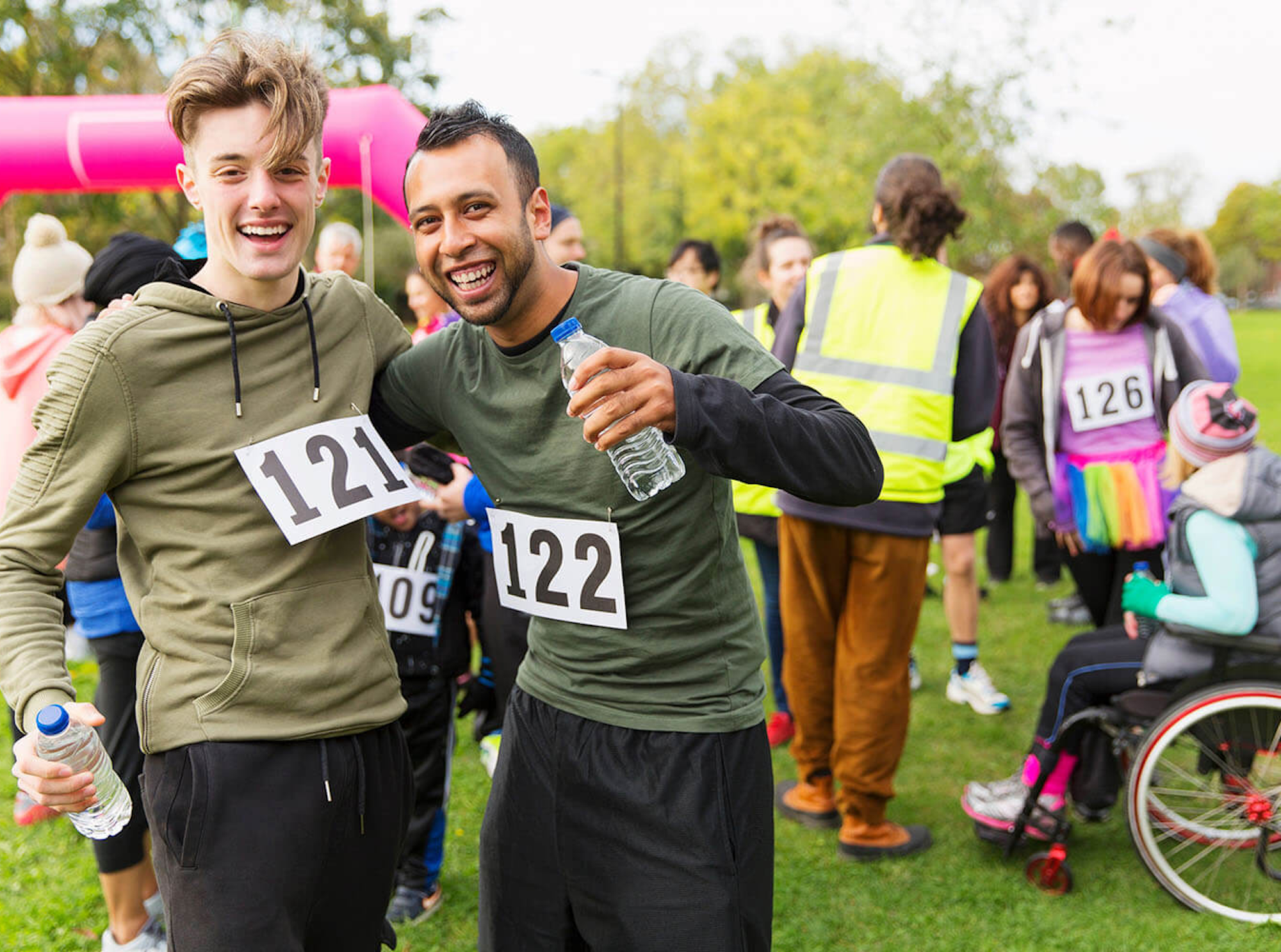 Sponsored run competitors